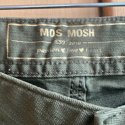 Mos Mosh khaki elastic jeans like new, size M 38 10