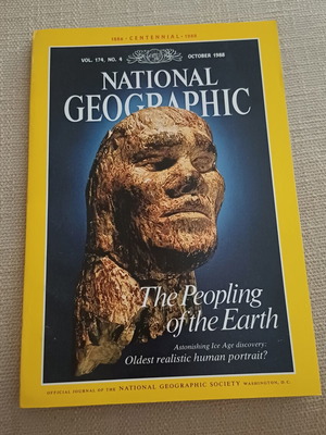 National Geographic Οκτώβριος 1988 περιοδικό σαν καινούργιο