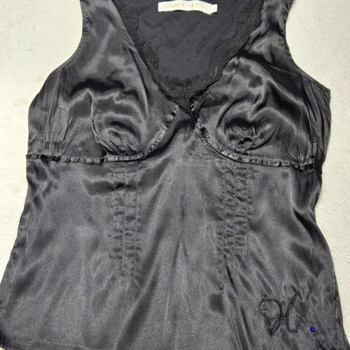 Women's satin top like new, size M
