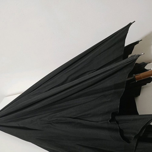 G.F.F 1978 umbrella used with bamboo handle