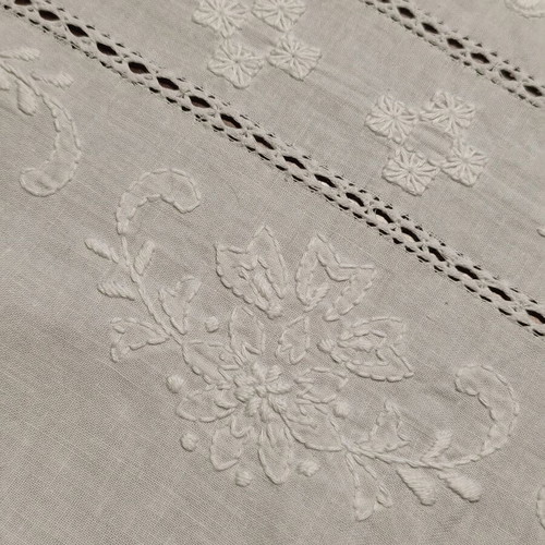 Handmade tablecloth like new 165x300