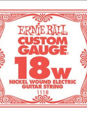 Ernie Ball 18w nickel wound electric guitar string