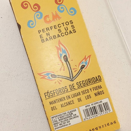 Large matches new, in original box, unused, complete
