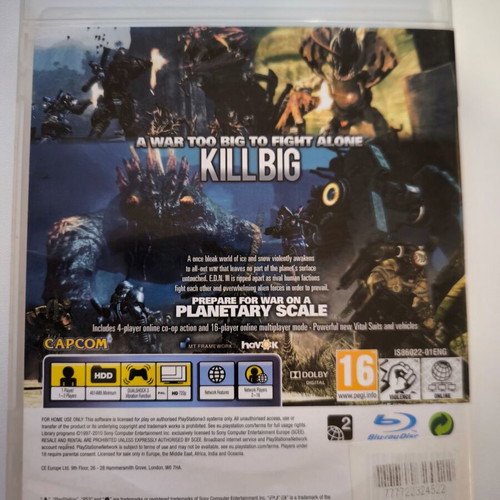 Lost Planet 2 PS3 game used, very good condition