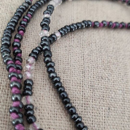 Glasses Chain with Haribo Pink Beads like new