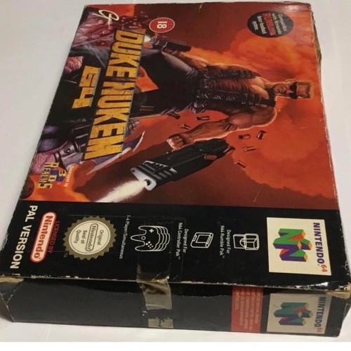 Nintendo 64 Duke Nukem 64 game PAL-UK English version, new
