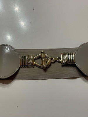 Elastic belt used, beige, size 100