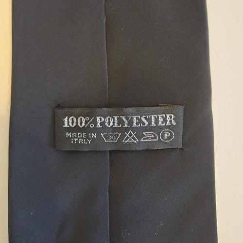 Vintage ties like new, set of 3, black and multicolor