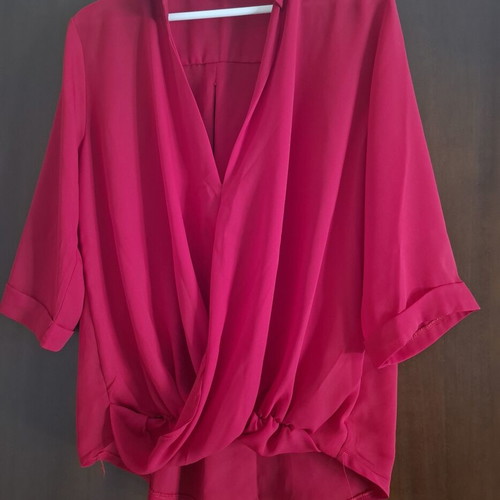 Secret red blouse size M like new