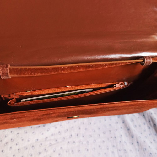 Women's bag slightly used with color mark