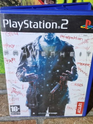 Fahrenheit PS2 game used, complete with manual
