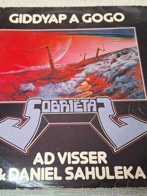 Ad Visser & Daniel Sahuleka Giddyap A Gogo 7' βινύλιο μεταχειρισμένο, ηλεκτρονική