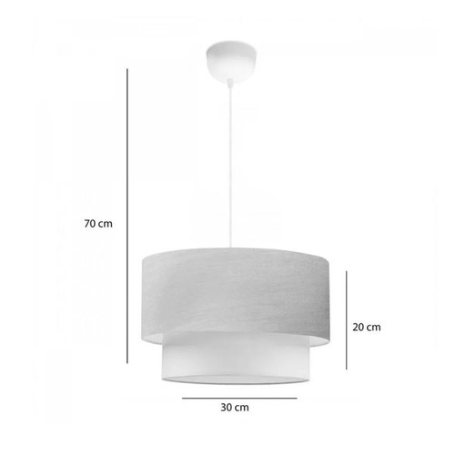 PWL-1087 Pakoworld Ceiling Light E27 like new, beige gold-cream