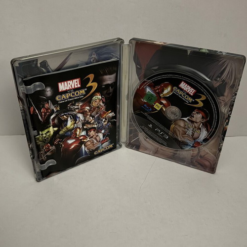 Marvel vs. Capcom 3: Fate of Two Worlds PS3 Steelbook edition used