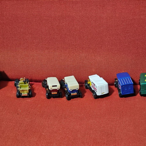 Vintage toy cars used, pack of 7, High speed