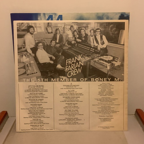 Boney M. Oceans Of Fantasy LP original Greek pressing like new