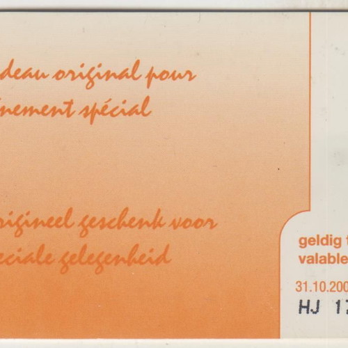 Disney Mickey & Minnie Belgium phone card