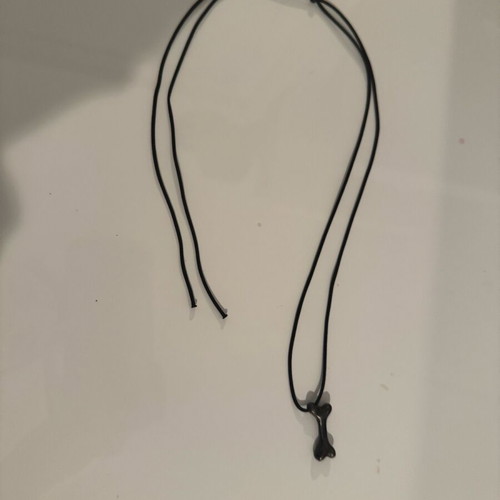 Katerina Ioannidis necklace like new, Greek to the bone, oxidised silver 925 black finish