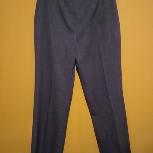 George Essentials pants UK 14 EUR 42, like new, grey with subtle white lines