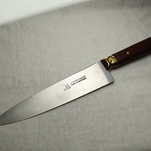 Okapi Chef Knife Vintage Genuine Germany Bakelite Handle 1980s