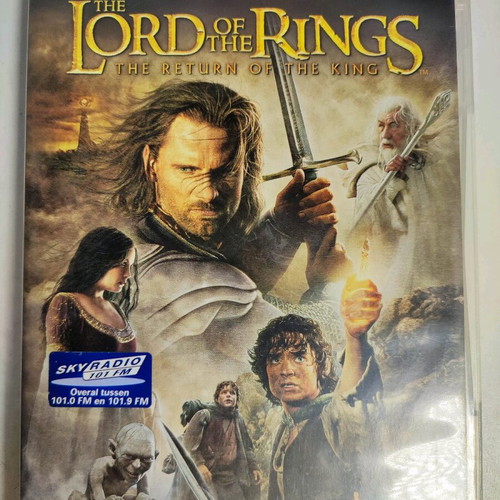 The Lord of the Rings The Return of the King DVD like new, with English subtitles