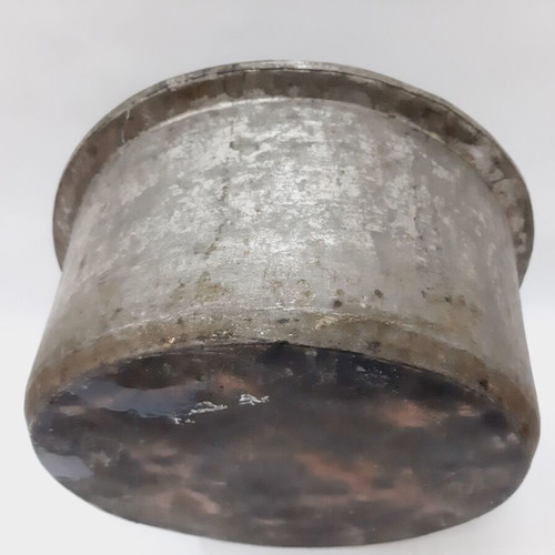 Antique Hand-Forged Copper Vessel Used, 28 cm Opening, 19th Century