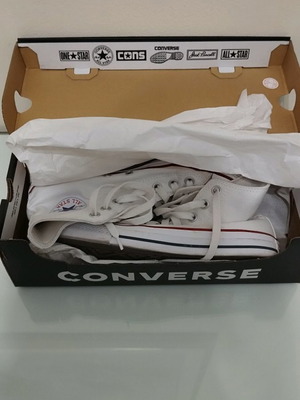 Converse All Star no 39,5 λευκά