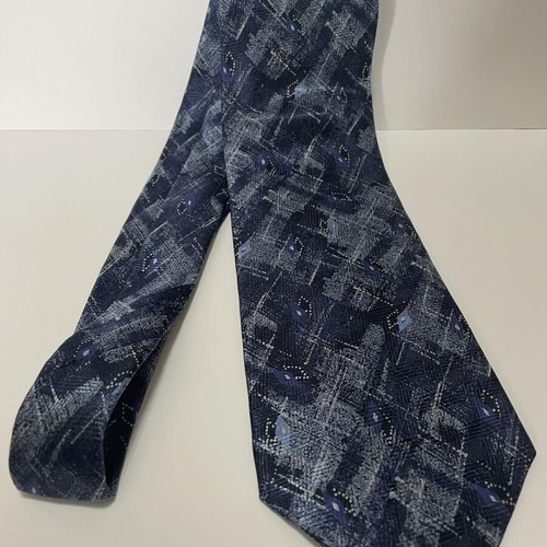 Italian tie new, blue and turquoise, size 140cm, set of 3