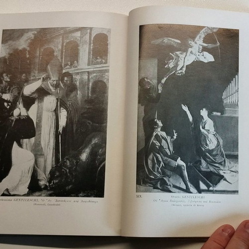 Caravaggio Exhibition and School used art book