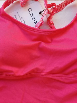 Bralette Calvin Klein νέο, ροζ, ελαστικό XS-S για κορίτσια