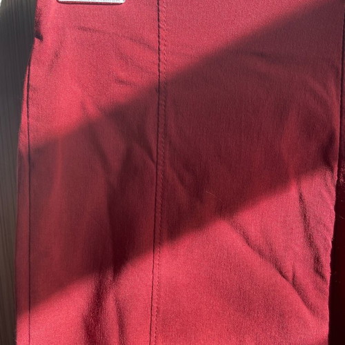 Stradivarius official fitted pants size M like new, brick red