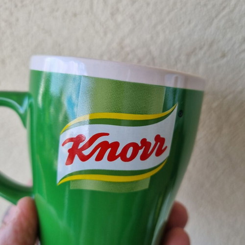 Knorr promotional porcelain mug 330ml