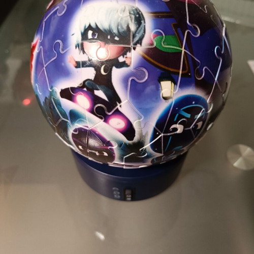 Puzzle Ball PJ Masks Ravensburger like new, night light