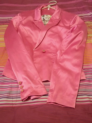 Women's jacket used, medium size, pink