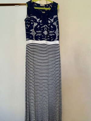 Sarah Lawrence long dress, blue