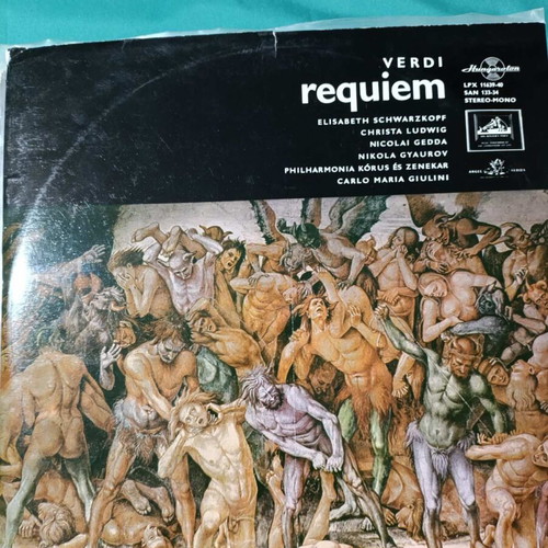 Verdi Requiem double vinyl record like new, classical