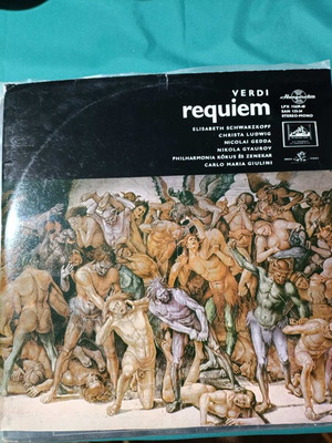 Verdi Requiem double vinyl record like new, classical