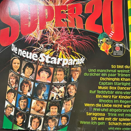 Vinyl Super 20 like new
