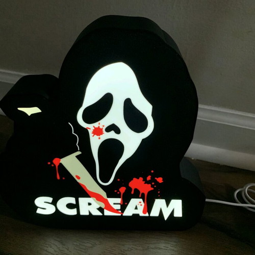 Scream lightbox new, works with USB