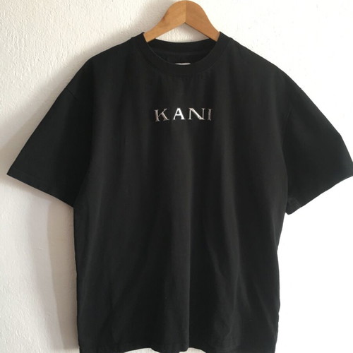 KANI t-shirt XL black cotton