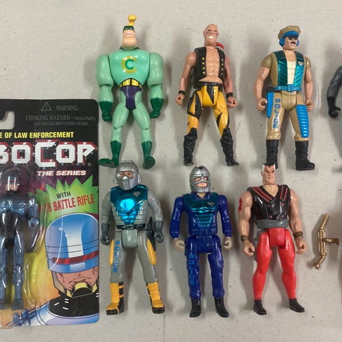 Package 9 x Kenner & Toy Island Robocop 1988 - 1995 In good condition Price 45 Euros