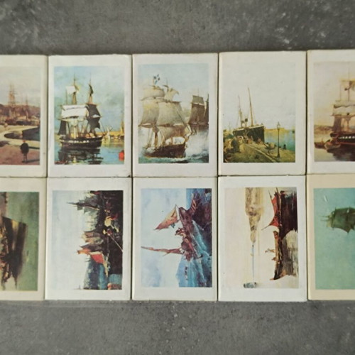 Matchbox series new with artworks by Konstantinos Volanakis