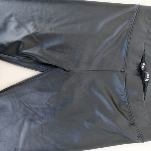 Leather leggings used, size M with minor wear