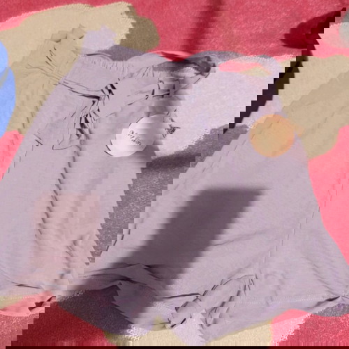 Σορτς με τσέπες και ζωνάκι καινούργιο, μωβ, μέγεθος M-L