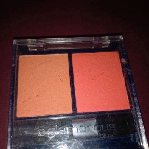 Eyeshadow palette nude caramel with glitter and pink Glamorous Blush No13 new