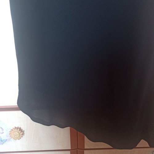 Sisley women's dress black small like new, open back