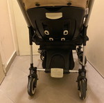 Bugaboo Bee stroller used with winter footmuff