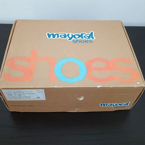 Mayoral boys' shoes used, size 36, black and red