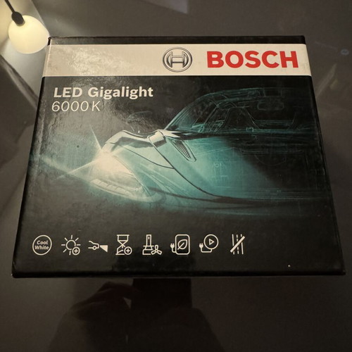 Bosch LED 6000K H7 bulbs new