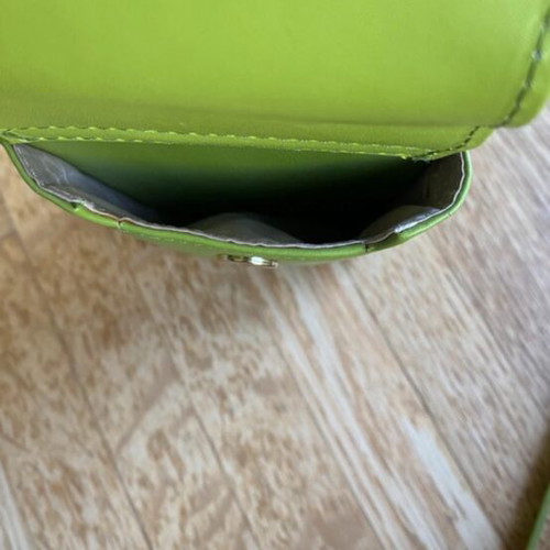 Caprice green crossbody phone bag wallet